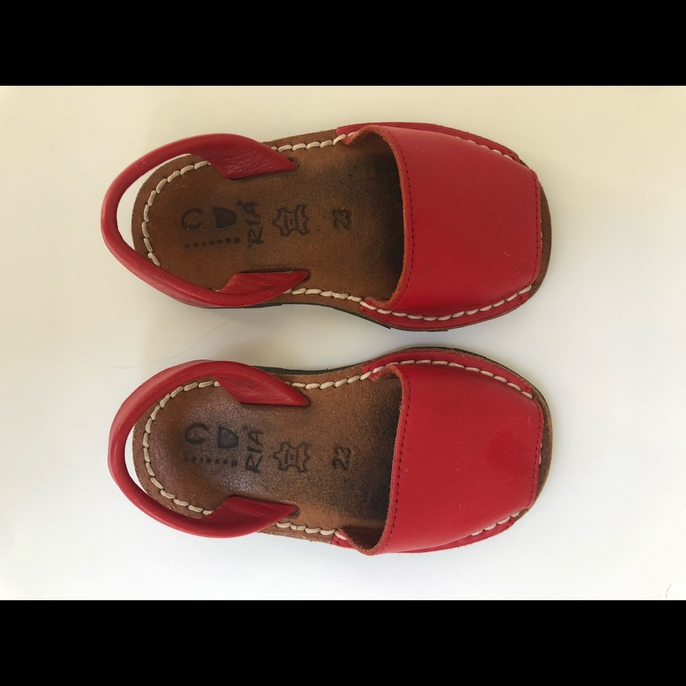 Red Ria Menorca Abarca Sandals